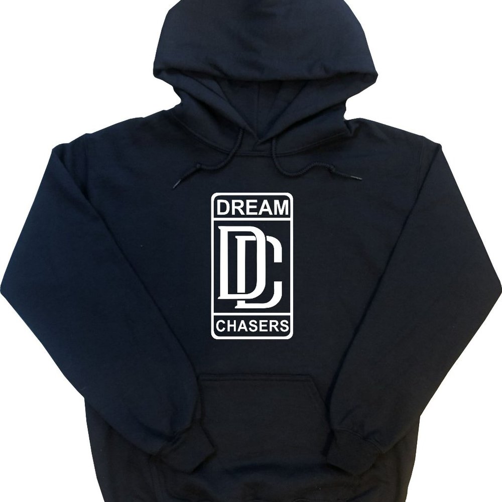 Meek Mill Hoodie Dream Chaser Black (White Design)